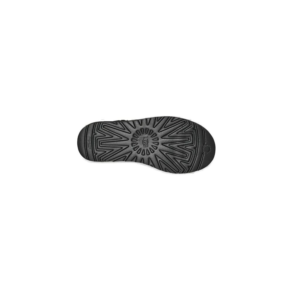 UGG Black Suede Leather Ankle