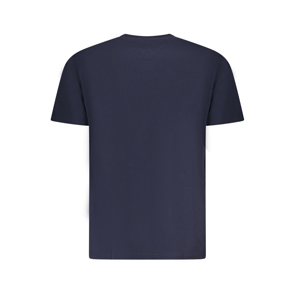 Tommy Hilfiger Blue Cotton Men T-Shirt