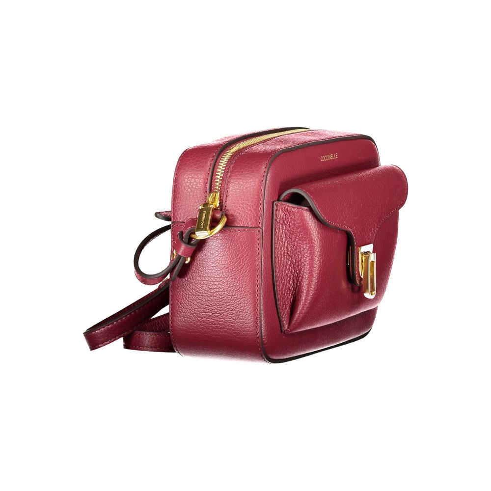 Coccinelle Purple Leather Women Handbag