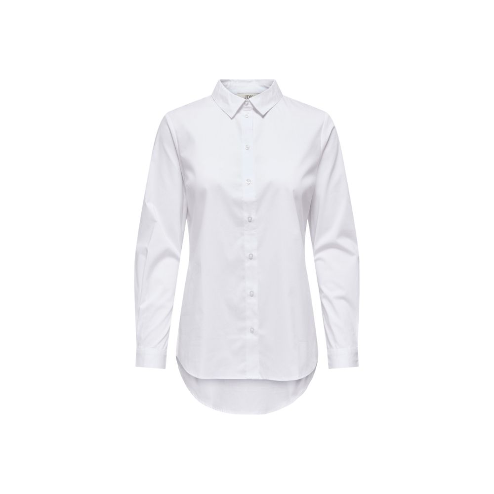 Jacqueline De Yong White Cotton Shirt
