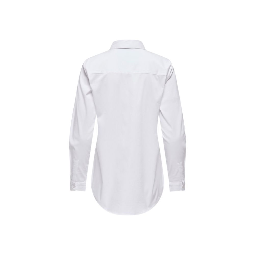 Jacqueline De Yong White Cotton Shirt