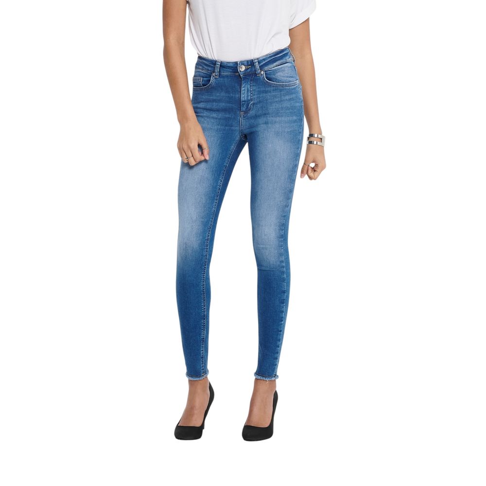 Only Blue Cotton Skinny Jean