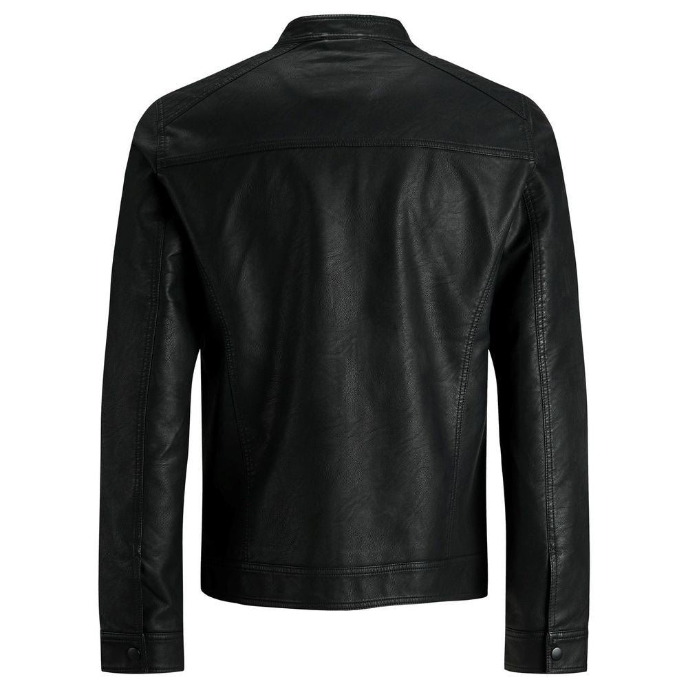 Jack Jones Black Polyamide Jackets & Coat