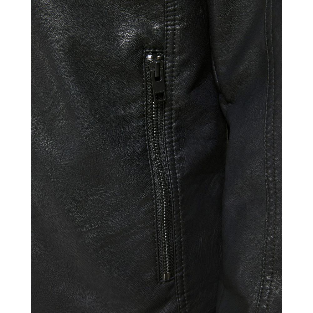 Jack Jones Black Polyamide Jackets & Coat