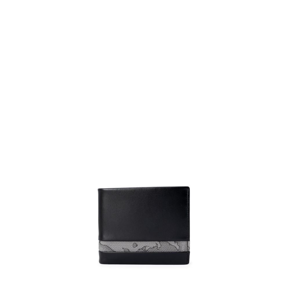 Alviero Martini Prima Classe Gray Leather Wallet