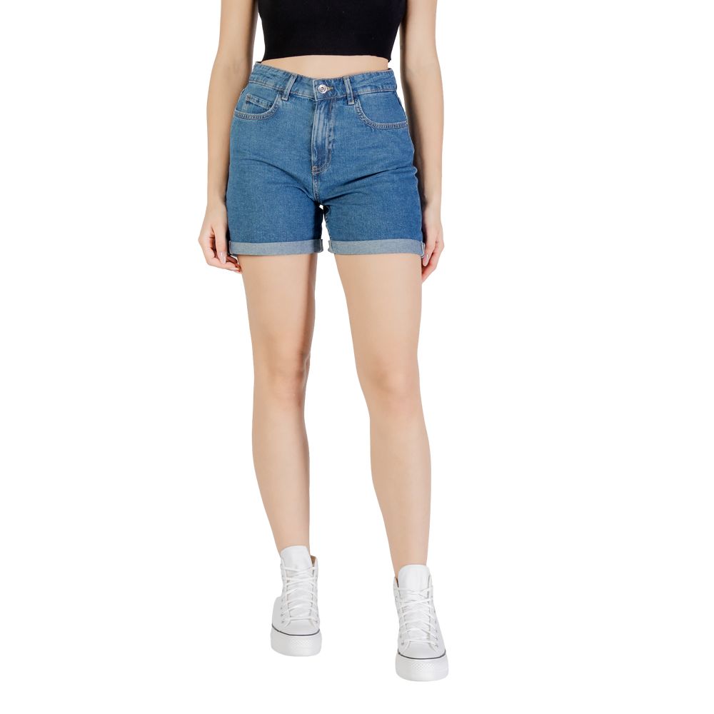 Only Blue Cotton Short