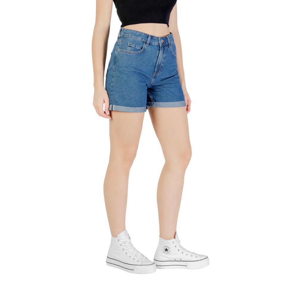 Only Blue Cotton Short