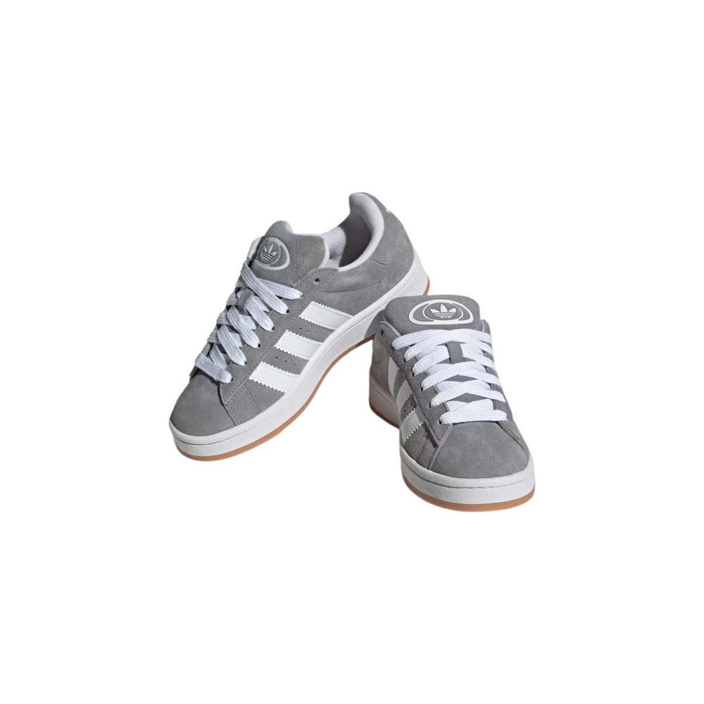 Adidas Gray Leather Sneaker