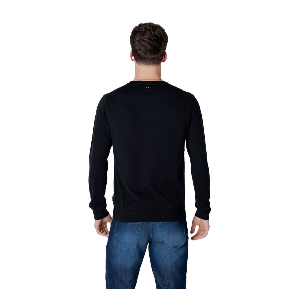 Napapijri Black Cotton Sportswear