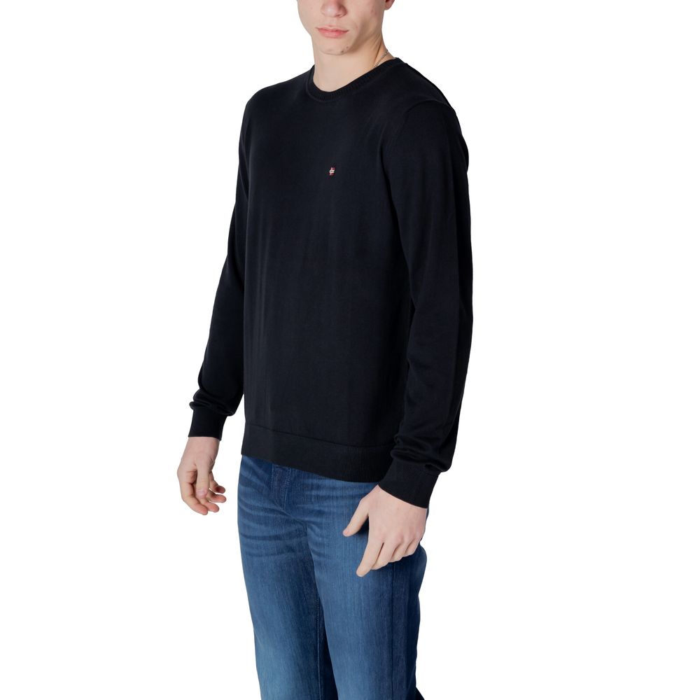 Napapijri Black Cotton Sportswear