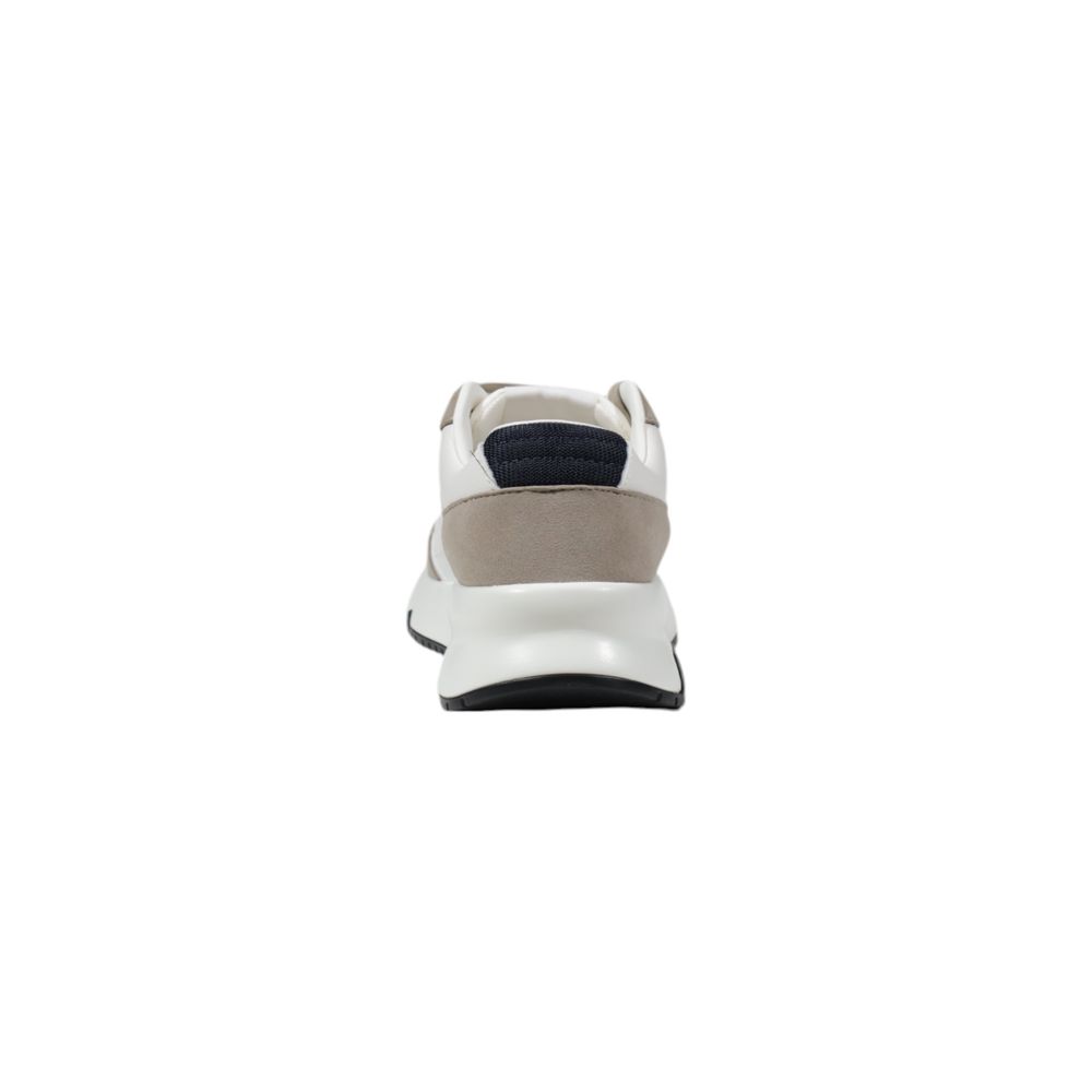 Armani Exchange Beige Polyester Sneaker