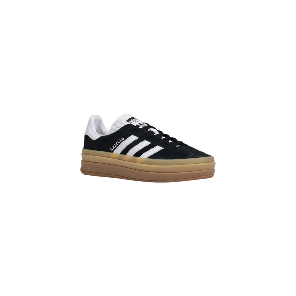 Adidas črne usnjene copate iz semiša