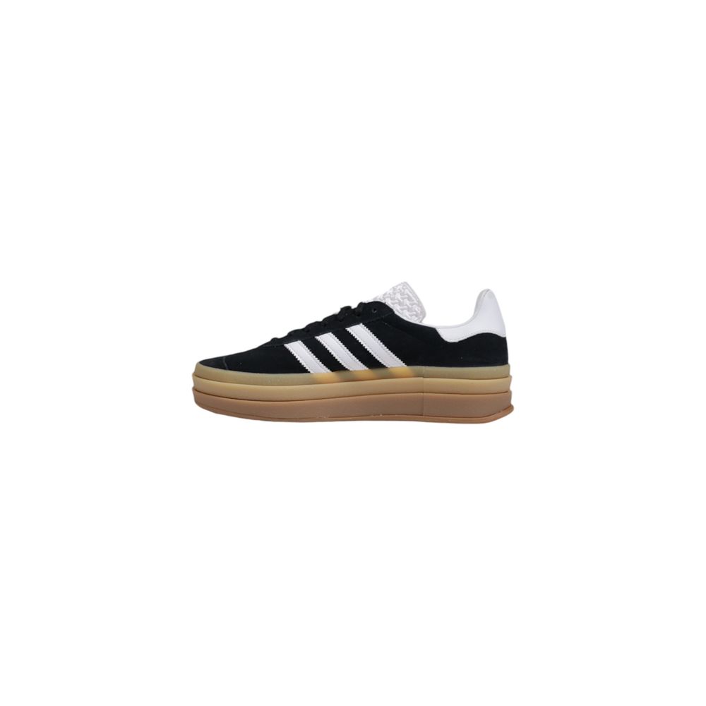 Adidas črne usnjene copate iz semiša