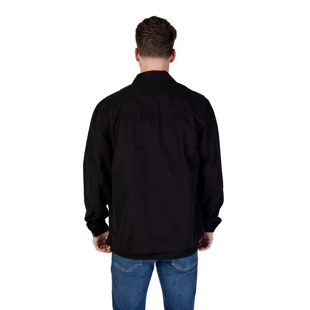 Calvin Klein Jeans Black Recycled Cotton Shirt
