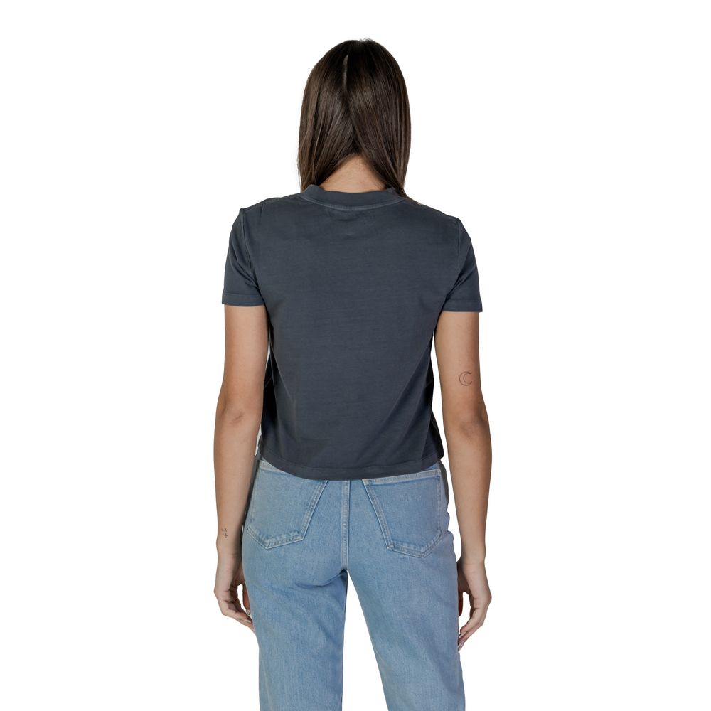 Calvin Klein Jeans Black Cotton T-Shirt