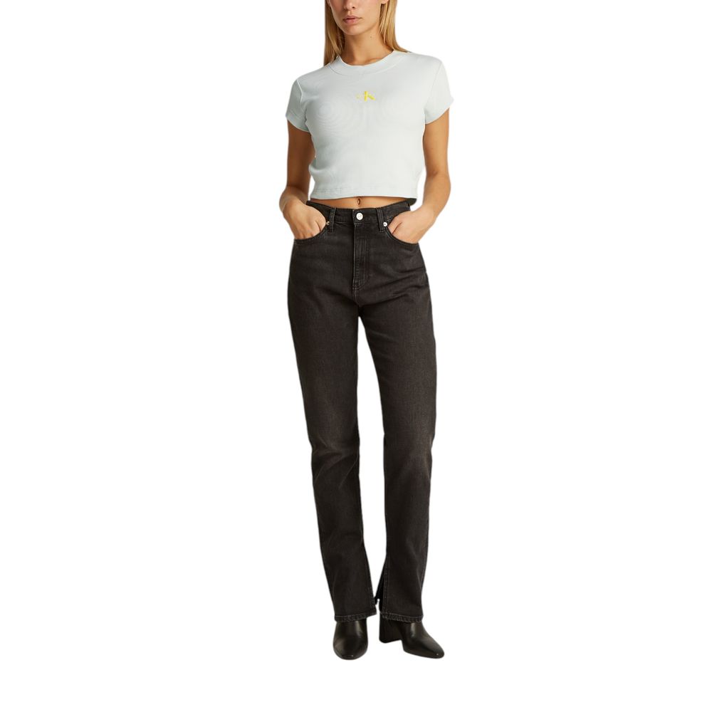 Calvin Klein Jeans Green Cotton T-Shirt