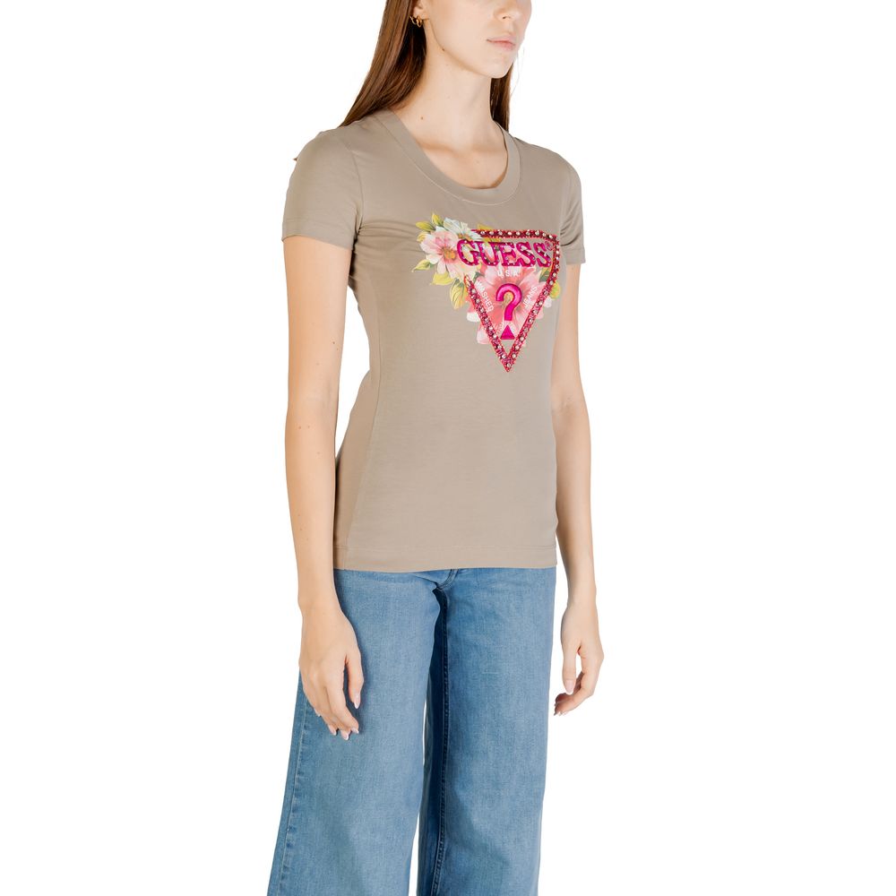 Guess Green Cotton T-Shirt