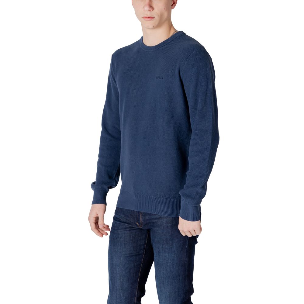 Guess Blue Cotton Sweater