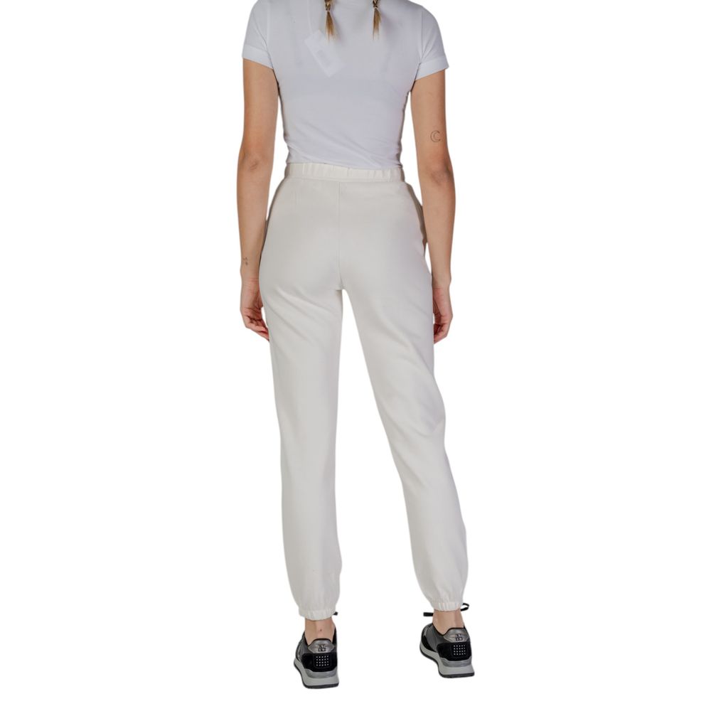 Guess Active Cream Polyester Joggers Workout Pant