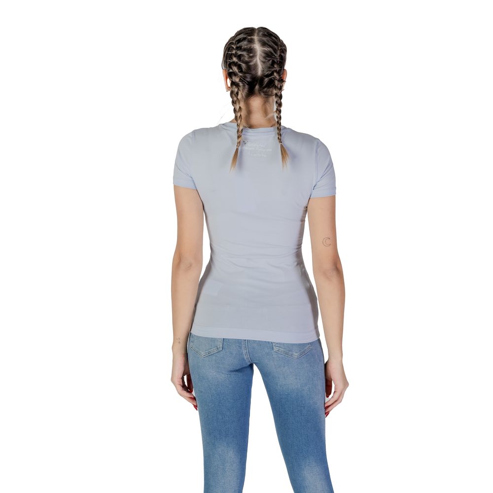 Guess Blue Cotton T-Shirt