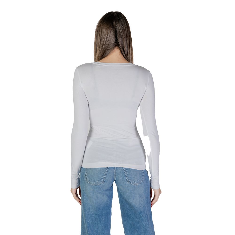 Guess White Cotton T-Shirt