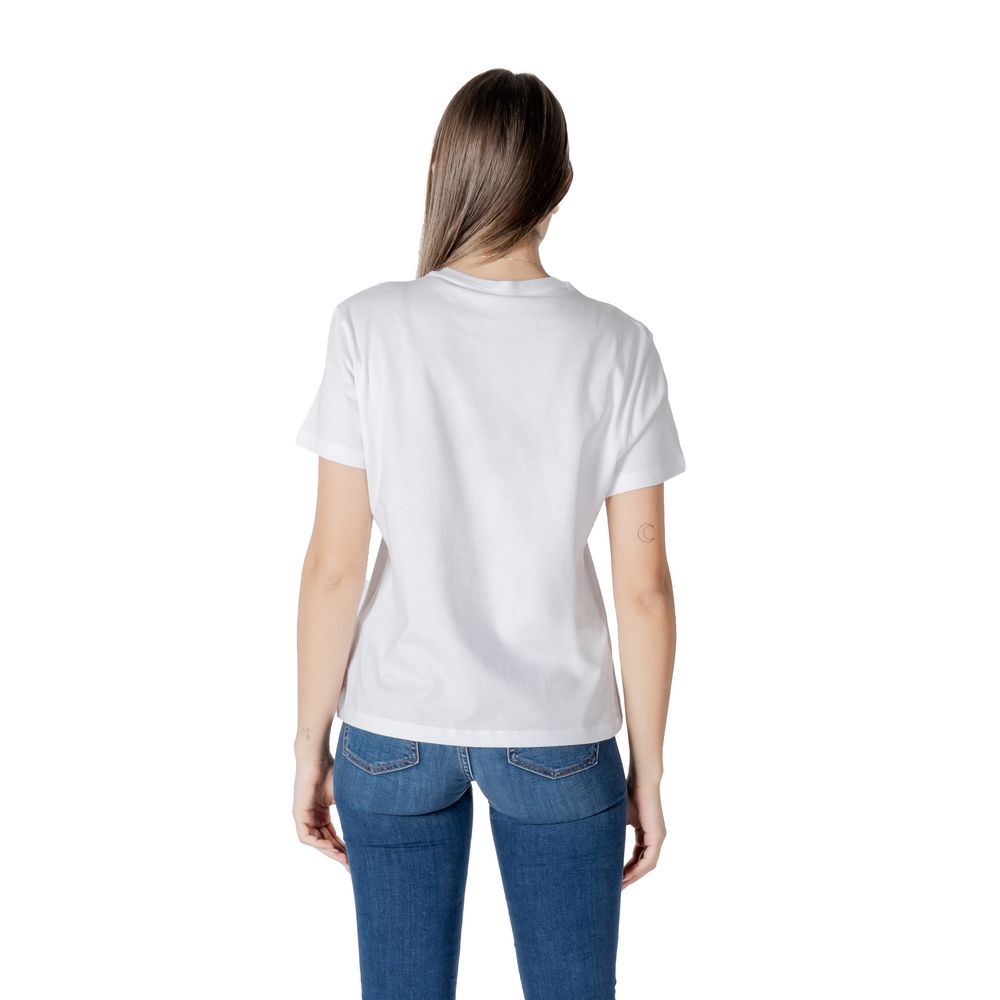 Liu Jo White Cotton T-Shirt
