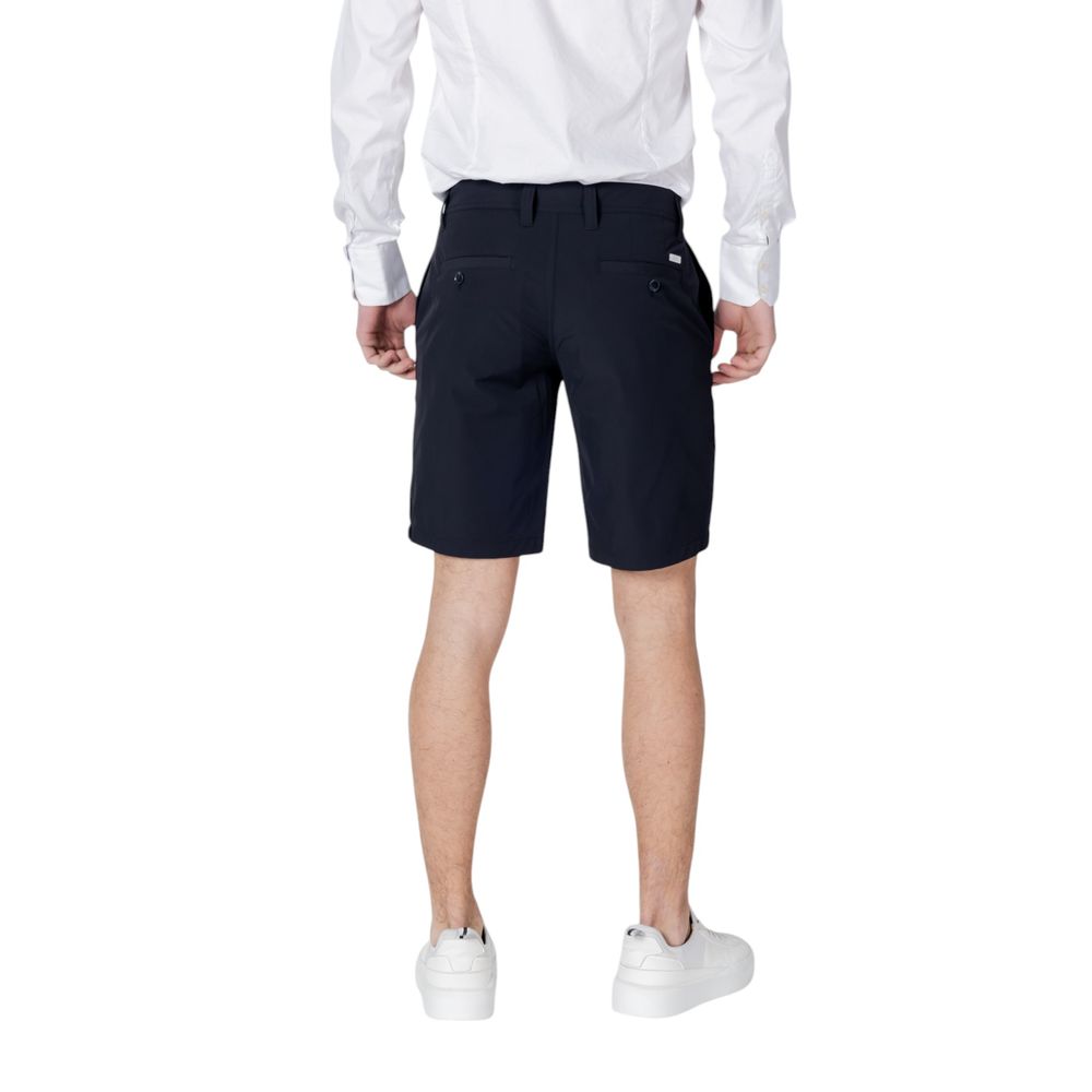 Armani Exchange Blue Polyamide Bermuda