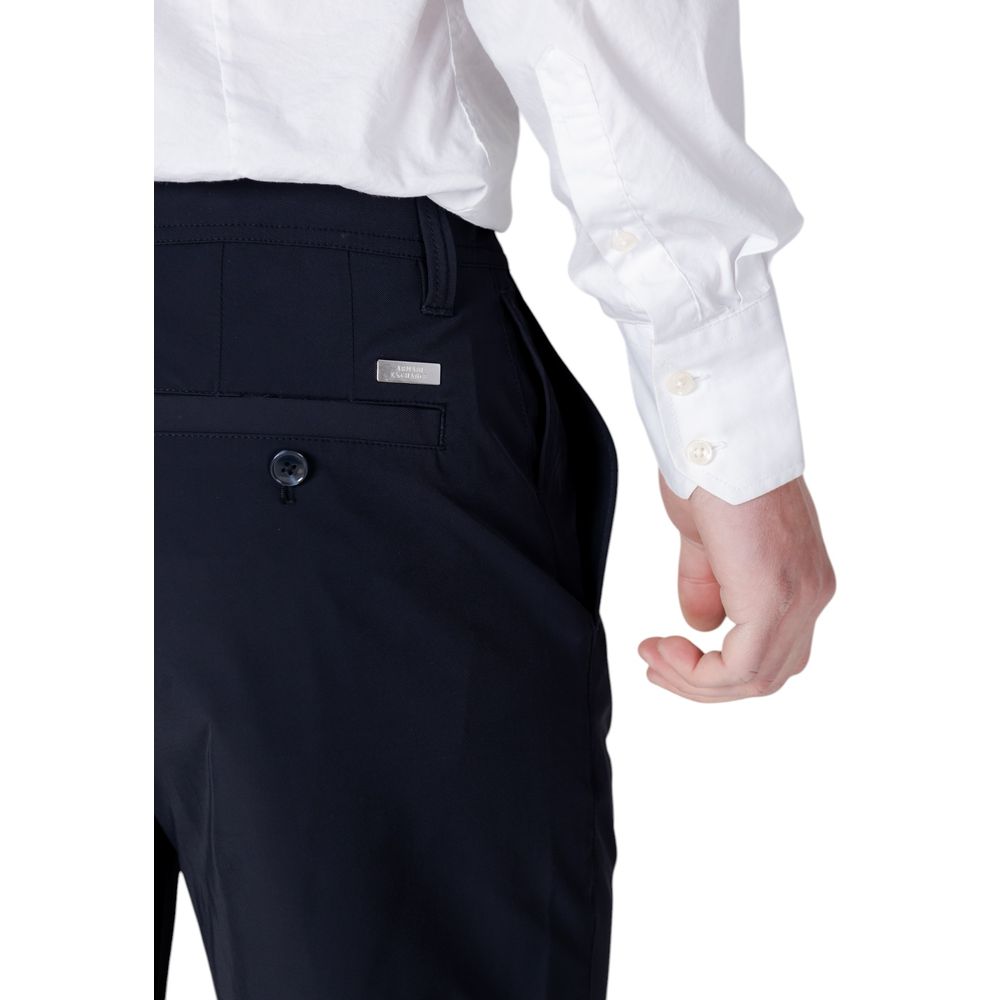 Armani Exchange Blue Polyamide Bermuda