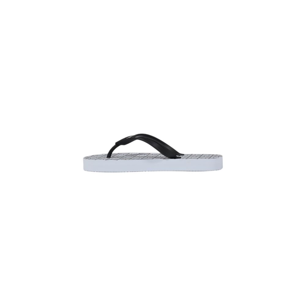 Armani Exchange White Rubber Flip-Flop Sandal