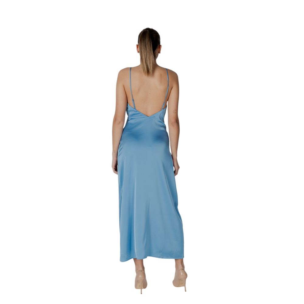 Vila Clothes Turquoise Polyester Long
