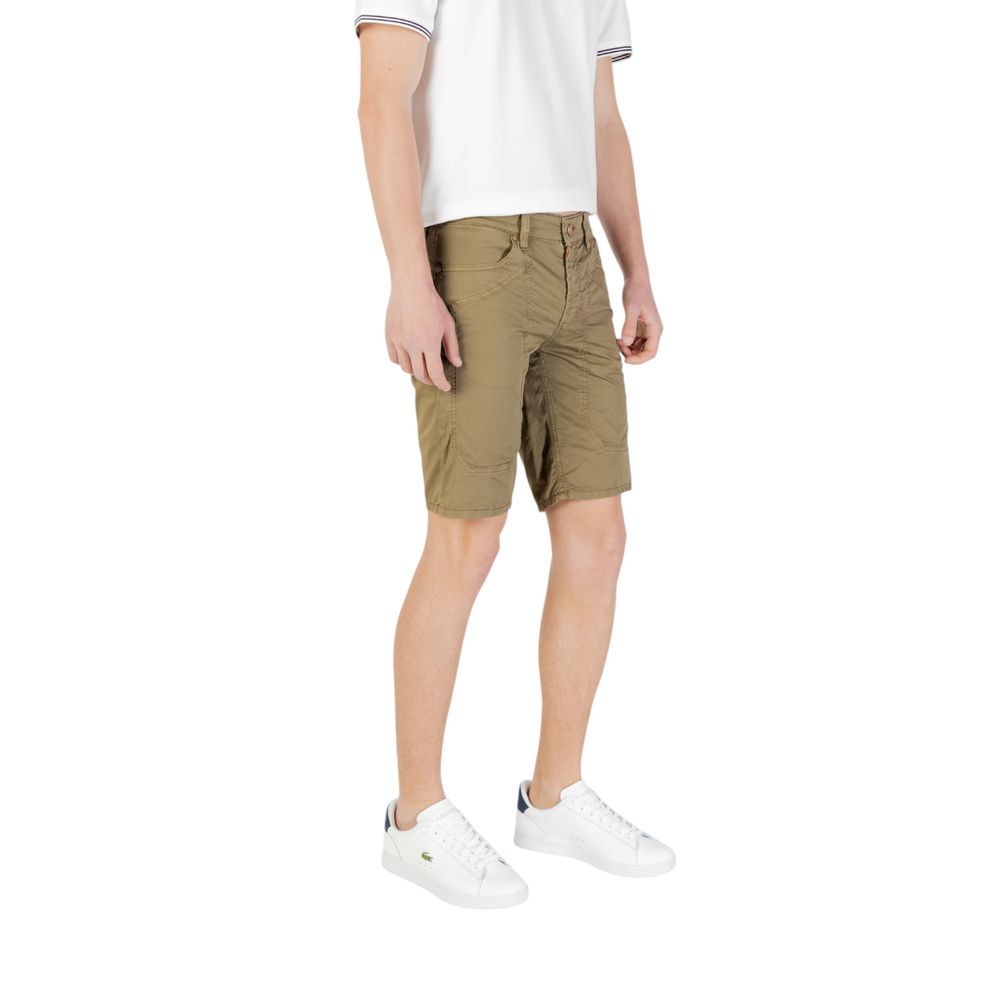 Jeckerson Green Cotton Bermuda