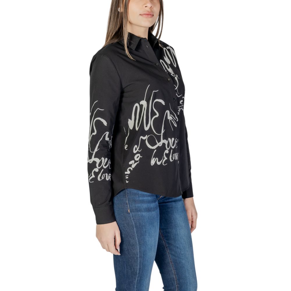 Desigual Black Cotton Shirt