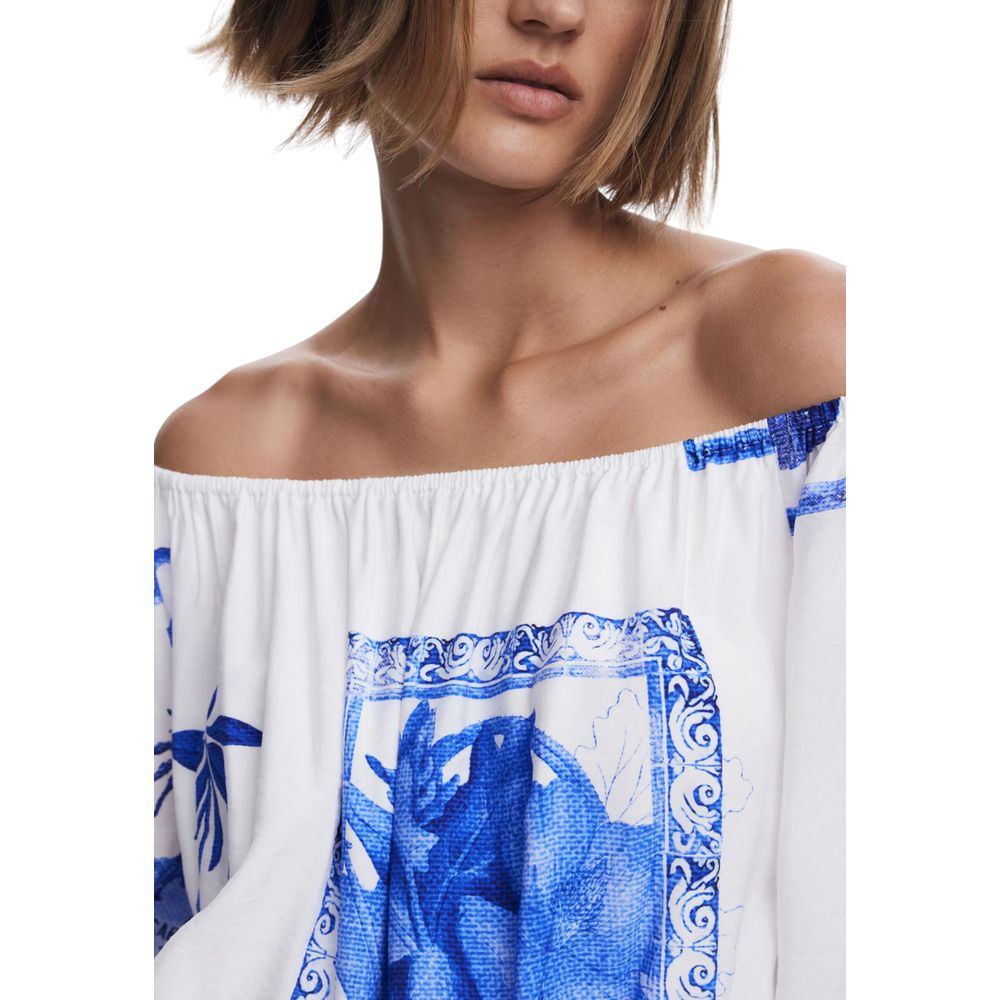 Desigual White Viscose Jumpsuit