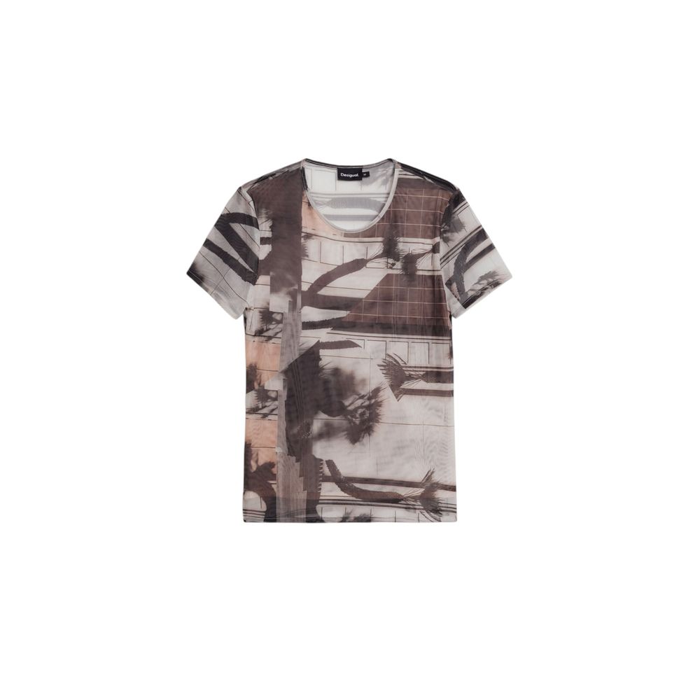 Desigual Black Polyester T-Shirt