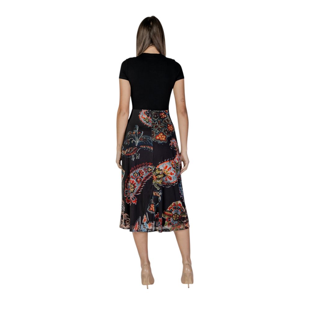 Desigual Black Viscose Long