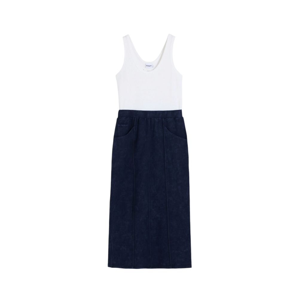 Desigual Blue Cotton Long