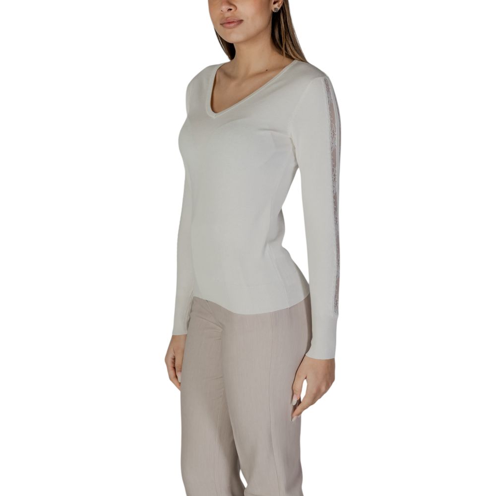 Street One Cream Viscose Long Sleeve