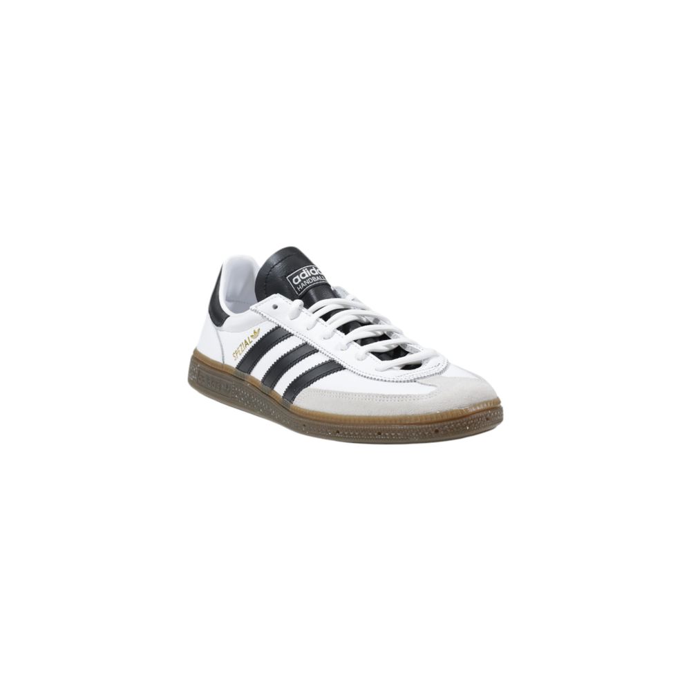 Adidas črno-beli usnjeni športni copati