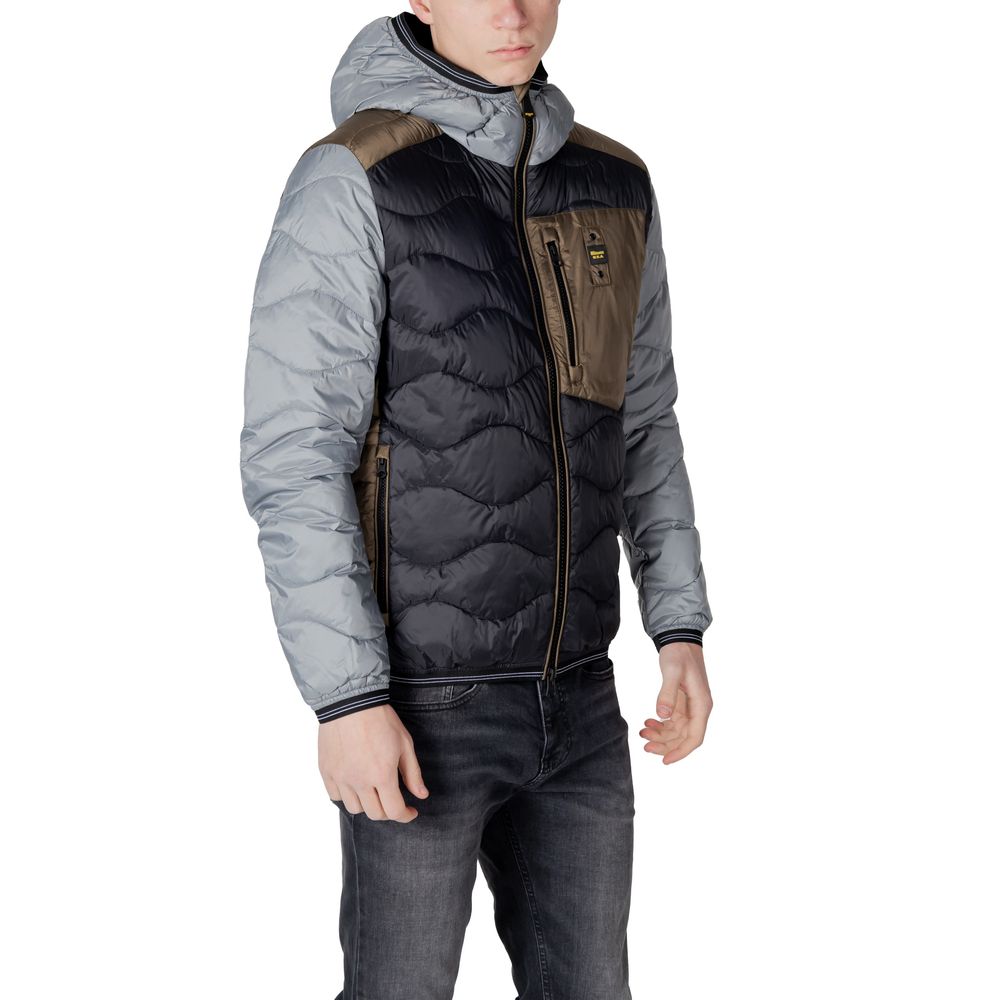 Blauer Black Polyamide Jackets & Coat