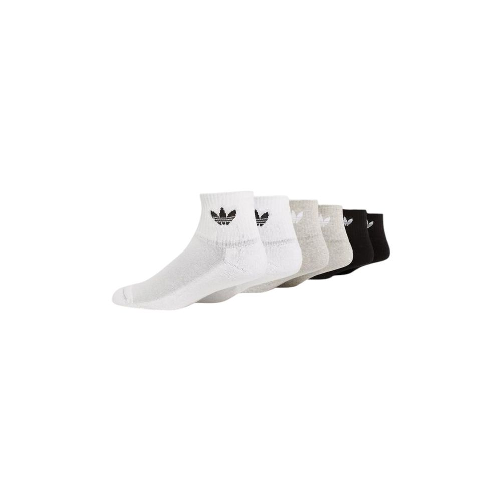 Adidas črna bombažna nogavica