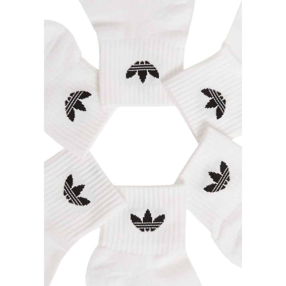 Adidas Bela bombažna nogavica