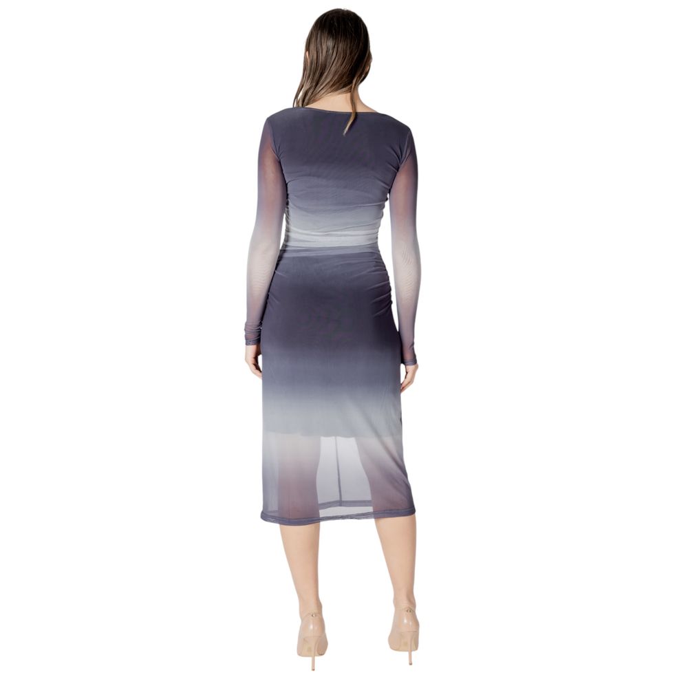 ICHI Gray Polyester Long