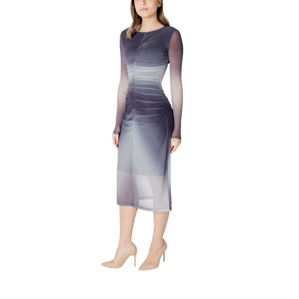 ICHI Gray Polyester Long