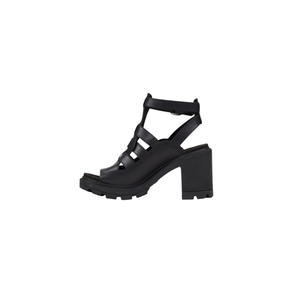 Timberland Black Leather Sandal
