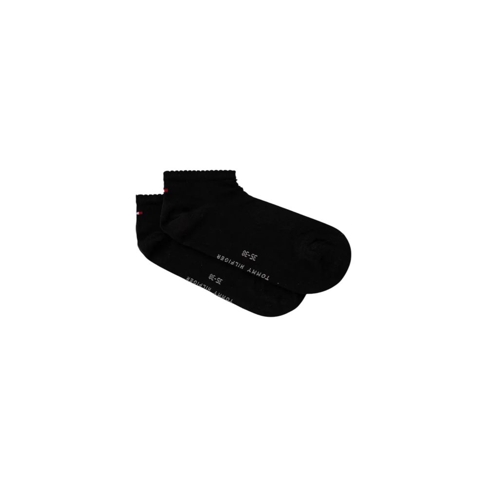 Tommy Hilfiger Black Lyocell Sock