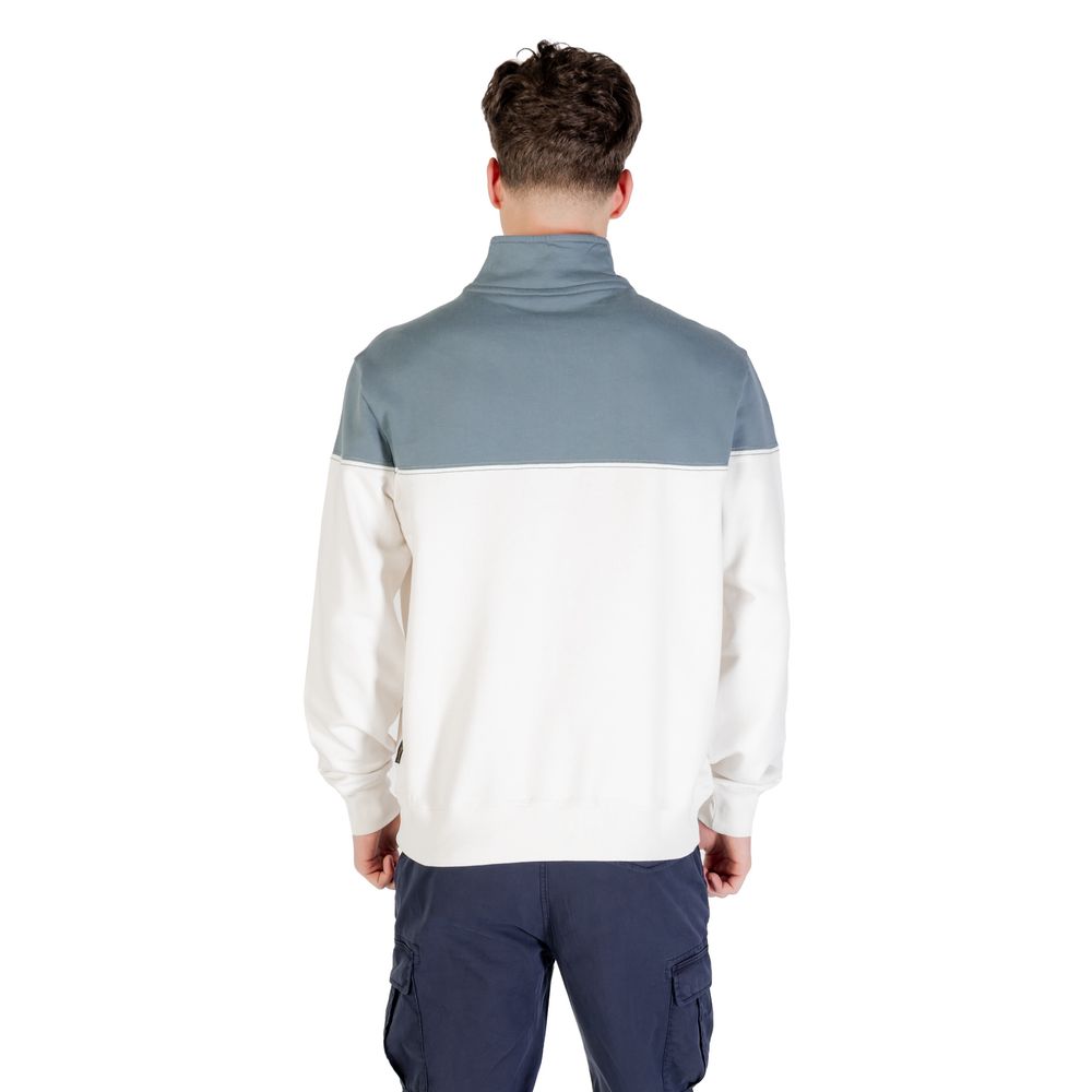 Napapijri Cream Cotton Sweatshirt