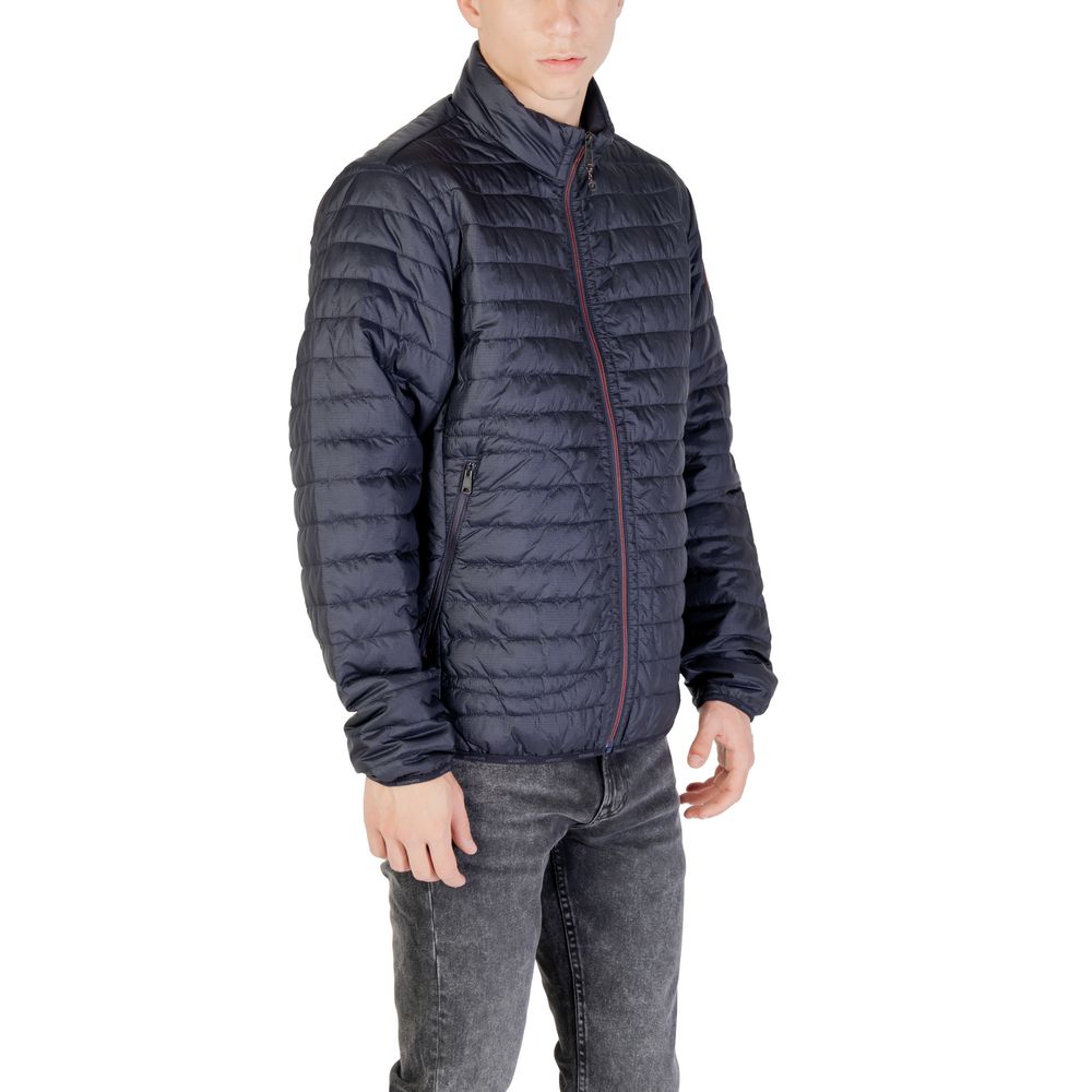 Napapijri Blue Polyamide Jackets & Coat
