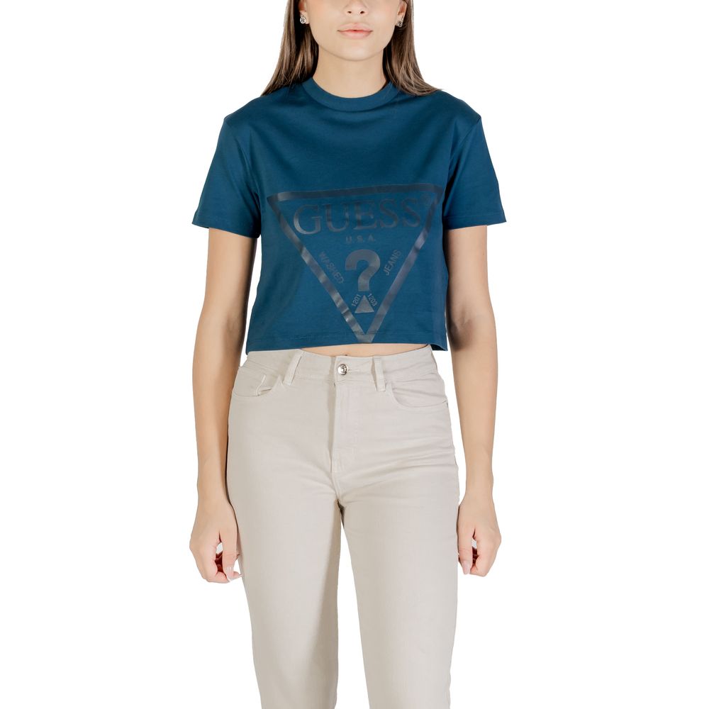 Guess Active Black Cotton T-Shirt