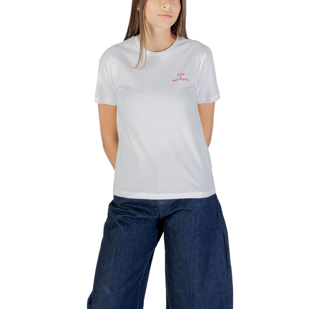 Only roza bombažna majica