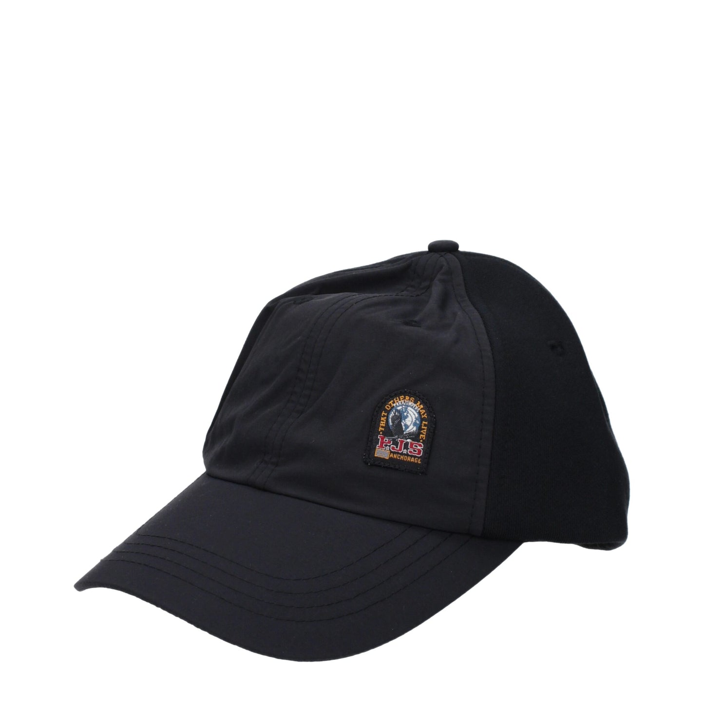 Parajumpers Black Cotton Caps (Baseball Hat)